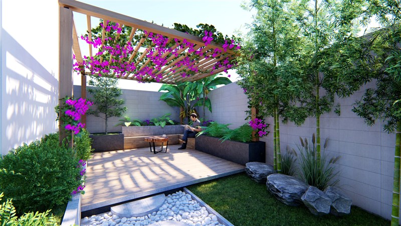 10 Lưu ý khi thiết kế sân vườn giúp tạo phong cách riêng biệt
