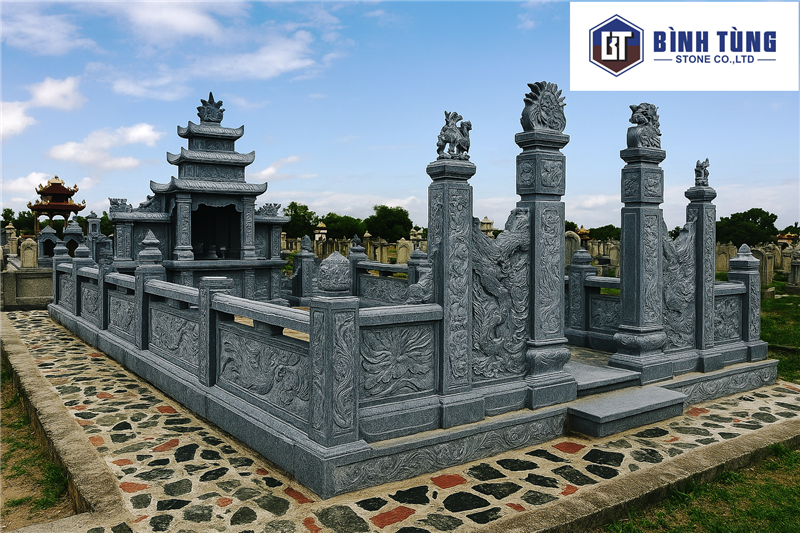 Tiêu Chuẩn Lắp Đặt Lăng Mộ Đá & Lan Can Đá Bền Đẹp