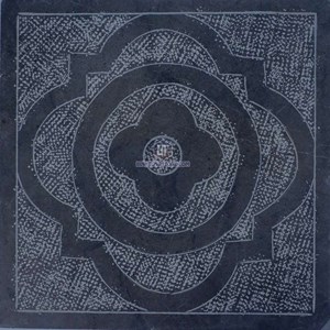 Đá băm nhám xanh đen họa tiết 02