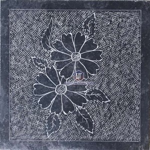 Đá băm nhám xanh đen họa tiết 06