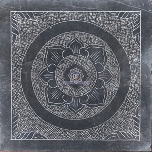 Đá băm nhám xanh đen họa tiết 09