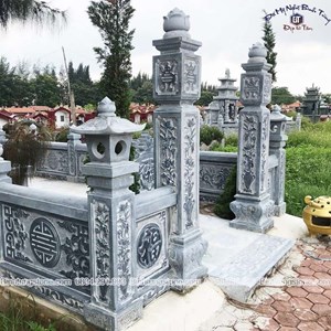 Cột đá xanh đen 02