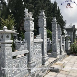 Cột đá xanh đen 10