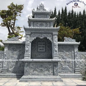 Lăng thờ đá xanh đen 02