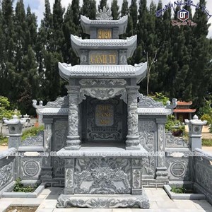 Lăng thờ đá xanh đen 08