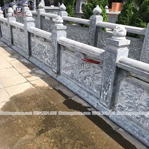 Hàng rào đá hoa văn CNC 08