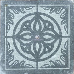 Đá lát sân đẹp bắn cát xanh rêu 05