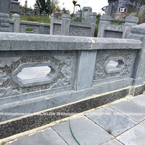 Hàng rào đá hoa văn tinh tảo 12