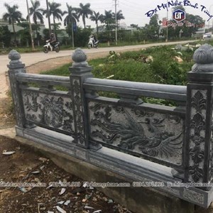 Hàng rào đá xanh đen, cao cấp 14