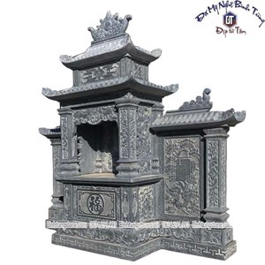 Lăng thờ đá xanh đen 15