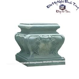 Đá kê cột nhà đế vuông 01