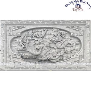 Chiếu đá mỹ nghệ trắng 01