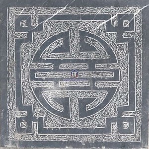 Đá lát sân đẹp băm nhám xanh đen họa tiết