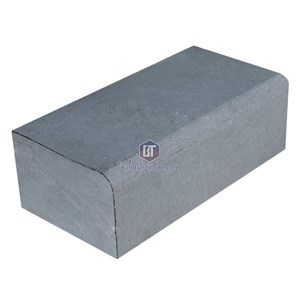 Đá ốp vỉa hè xanh đen mài thô 01