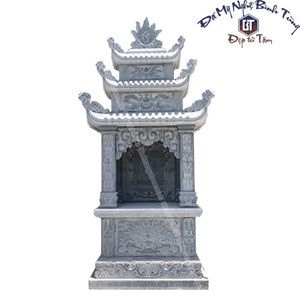 Am thờ đá xanh đen 32