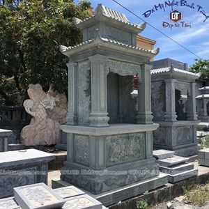 Lăng thờ đá xanh rêu 03