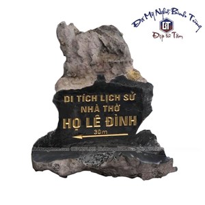Đá biển hiệu 06