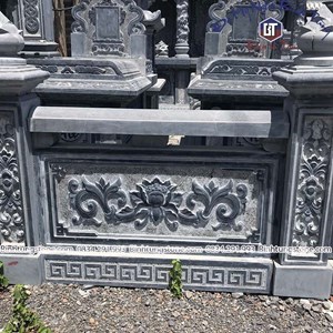 Hàng rào đá chạm hoa văn 20