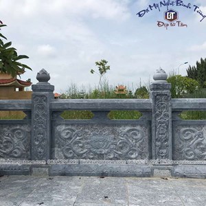 Hàng rào đá họa tiết 23