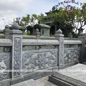 Hàng rào đá họa tiết tinh xảo 27