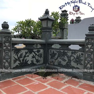 Lan can đá xanh rêu 05