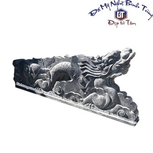 Rồng bậc thềm đá xanh đen 05