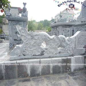 Rồng bậc thềm đá xanh đen 09