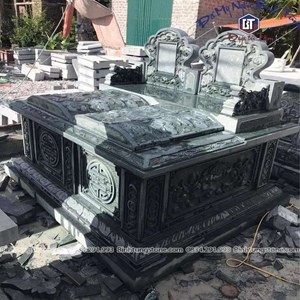Mộ ngai đá xanh rêu 05