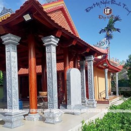 Cột đá xanh đen 15