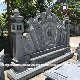 Cuốn thư đá xanh đen 29