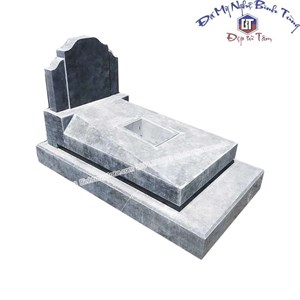 Mộ bành đá xanh đen 09