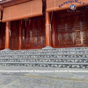 Bậc thềm đá xanh đen 04