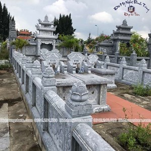 Khu lăng mộ đá xanh đen 06