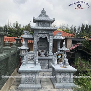 Khu lăng mộ đá điêu khắc cao cấp 02