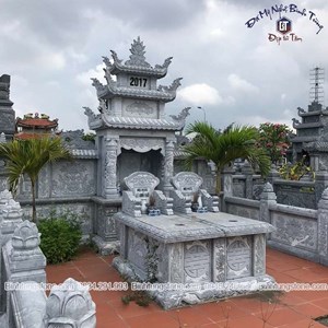 Khu lăng mộ đá xanh đen 05